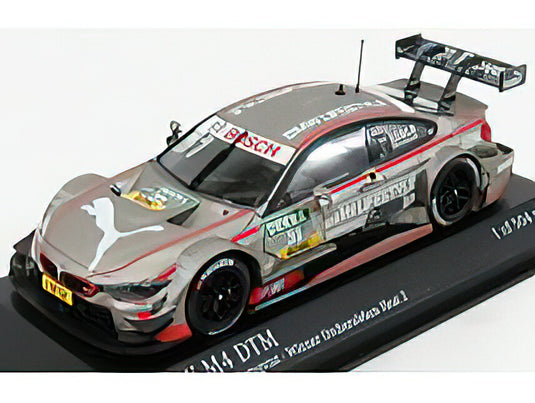 BMW - 4-SERIES M4 TEAM BMW RBM N 31 SEASON DTM 2015 T.BLOMQVIST - MATT GREY RED /Minichamps 1/43 ミニカー