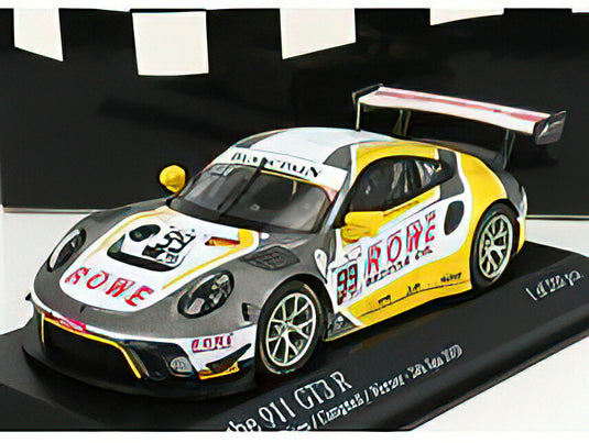 PORSCHE - 911 991-2 TEAM ROWE RACING N 99 7th 24h SPA 2019 D.OLSEN - M.CAMPBELL - D.WERNER - GREY WHITE YELLOW /Minichamps 1/43 ミニカー
