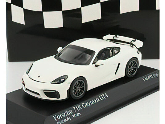 PORSCHE - 718 CAYMAN GT4 CLUBSPORT 2020 - WHITE /Minichamps 1/43 ミニカー