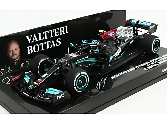 MERCEDES GP - F1 W12 MERCEDES M12 EQ POWER+ TEAM AMG PETRONAS MOTORSPORT FORMULA ONE N 77 3rd BAHRAIN GP 2021 VALTTERI BOTTAS - BLACK GREEN /Minichamps 1/43 ミニカー