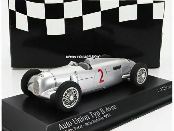 Auto Union Typ B Avus 2号車 1935 アヴスレンネン 3位 Achille Varzi/ MINICHAMPS 1/43 ミニカー