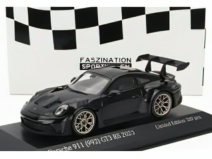PORSCHE - 911 992 GT3 RS COUPE 2023 - GOLD RIMS - BLACK 500台限定/Minichampsミニチャンプス 1/43ミニカー