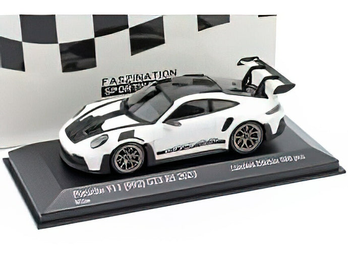 【予約】11月以降発売予定PORSCHE - 911 992 GT3 RS COUPE 2023 - SILVER WHEELS 500台限定 /Minichampsミニチャンプス 1/43ミニカー