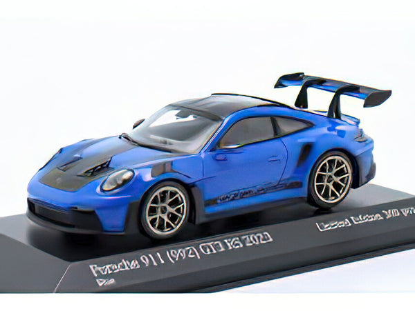 【予約】12月以降発売予定Porscheポルシェ 911 992 GT3 RS COUPE WEISSACH PACKAGE 2023 - BLUE BLACK /Minichamps 1/43 ミニカー