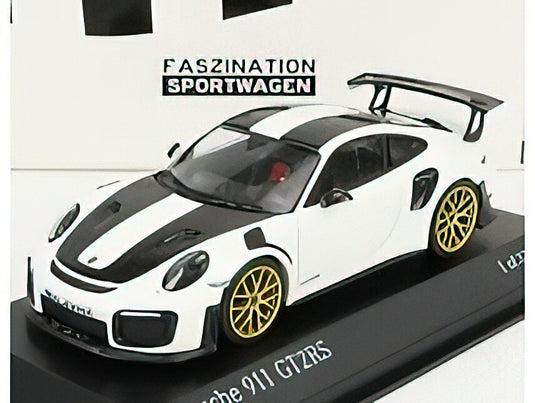 PORSCHE - 911 991-2 GT2 RS WEISSACH PACKAGE COUPE 2018 - WHITE /Minichamps 1/43 ミニカー