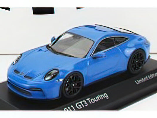 Porsche 911 (992) GT3 ツーリング ブラックリム 2011 ブルー / Minichamps 1/43 ミニカー