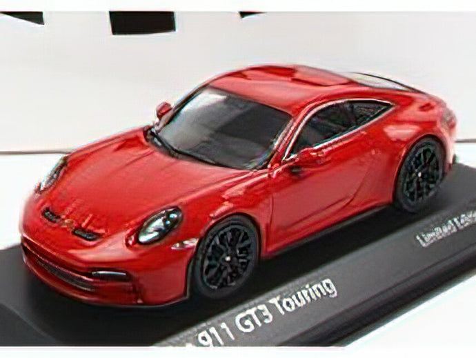 PORSCHEポルシェ 911 992 GT3 TOURING COUPE 2021 - RED /Minichampsミニチャンプス 1/43 ミニカー