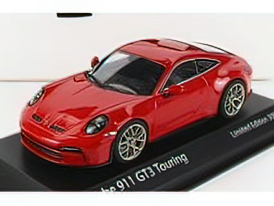 Porsche 911 (992) GT3 ツーリング ゴールデンリム 2011 レッド / Minichamps 1/43 ミニカー