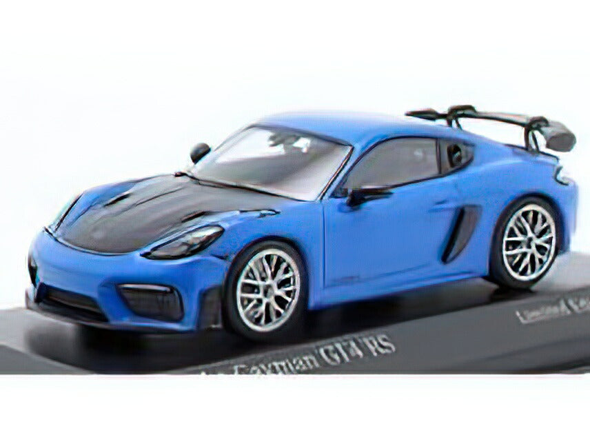 【予約】12月以降発売予定PORSCHEポルシェ 718 (982) CAYMAN GT4 RS 2021 SHARK BLUE/Minichamps  1/43 ミニカー