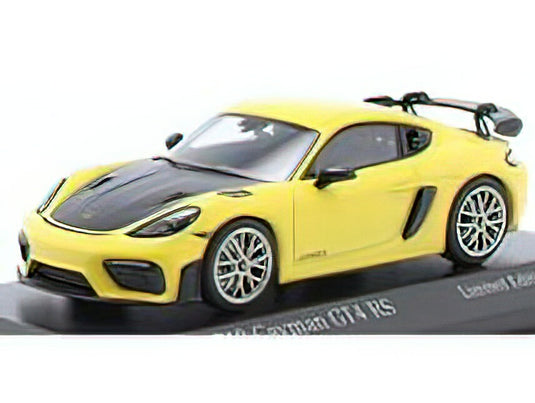 【予約】12月以降発売予定PORSCHEポルシェ 718 (982) CAYMAN GT4 RS 2021 - YELLOW/Minichamps 1/43 ミニカー