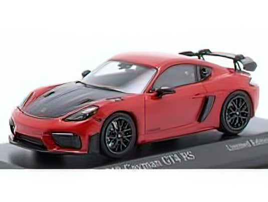 【予約】12月以降発売予定PORSCHEポルシェ 718 (982) CAYMAN GT4 RS 2021 - RED/Minichamps 1/43 ミニカー