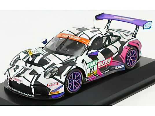 PORSCHE - 911 991 GT3 R TEAM IRON FORCE N 69 GT MASTERS 2019 J.E.SLOOTEN - L.LUHR - WHITE BLACK PURPLE /Minichamps 1/43 ミニカー