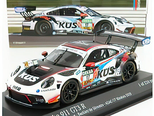 PORSCHE - 911 991-2 GT3 R TEAM KUES 75 BERNHARD N 17 ADAC GT MASTERS HOCKENHEIM 2020 K.BACHLER - S.DE SILVESTRO - STEFAN BELLOF TRIBUTE - BLACK WHITE RED /Minichamps 1/43 ミニカー