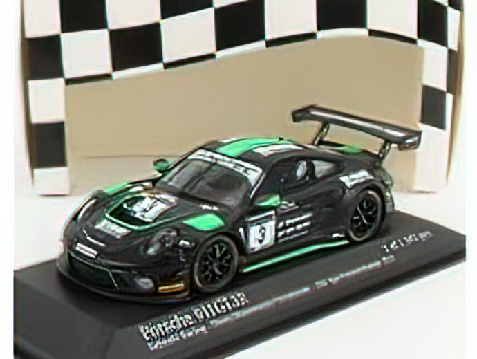 PORSCHE - 911 991-2 GT3R TEAM SCHNABL N 3 24h SPA FRANCORCHAMPS 2021 D.OLSEN - F.MAKOWIECKI - M.CHRISTENSEN - BLACK GREEN /Minichamps 1/43 ミニカー