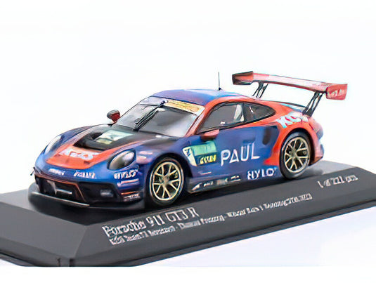 【予約】5月以降発売予定PORSCHE - 911 992 GT3 R TEAM75 BERNHARD N 24 WINNER NORISRING DTM 2022 THOMAS PREINING - BLUE RED /ミニチャンプス 1/43 ミニカー