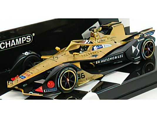 DS AUTOMOBILES - FORMULA-E DS E-TENSE FE20 TEAM TECHEETAH N 36 SEASON 2018-2019 A.LOTTERER - BLACK GOLD /Minichamps 1/43 ミニカー