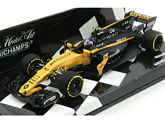 RENAULT - F1 RS17 N 30 AUSTRALIAN GP 2017 J.PALMER - YELLOW BLACK /Minichamps 1/43 ミニカー