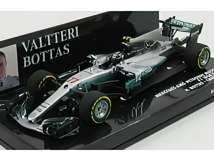 MERCEDES GP - F1 W08 EQ POWER+ TEAM MERCEDES AMG N 77 CHINESE GP 2017 V.BOTTAS - SILVER GREEN /Minichamps 1/43 ミニカー