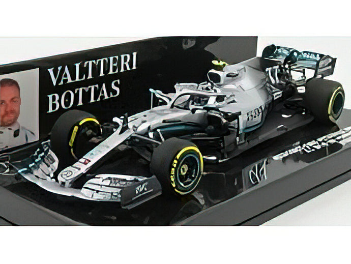 MERCEDES GP - F1 W10 EQ POWER+ TEAM AMG PETRONAS MOTORSPORT N 77 WINNER USA GP 2019 V.BOTTAS - SILVER BLACK /Minichamps 1/43 ミニカー