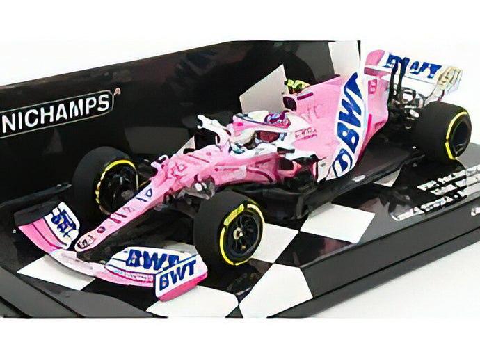 MERCEDES BWT - F1 RP20 TEAM SPORTPESA RACING POINT N 18 SEASON 2020 L.STROLL - PINK MATT BLUE /Minichamps 1/43 ミニカー