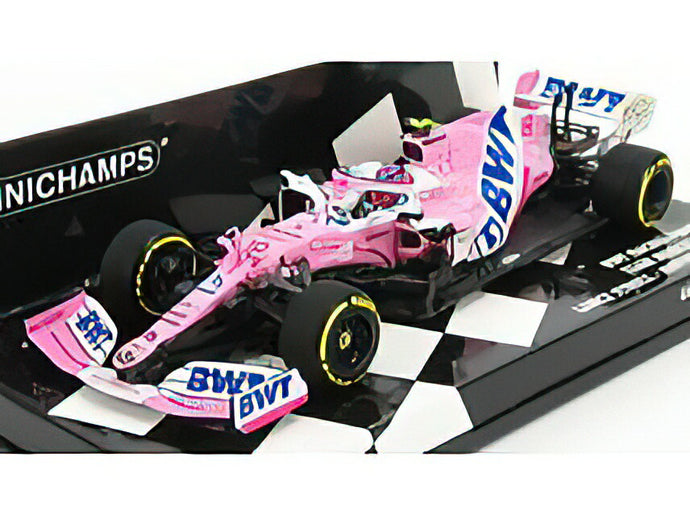 MERCEDES BWT - F1 RP20 TEAM SPORTPESA RACING POINT N 18 AUSTRIAN GP 2020 LANCE STROLL - PINK MATT BLUE /Minichamps 1/43 ミニカー