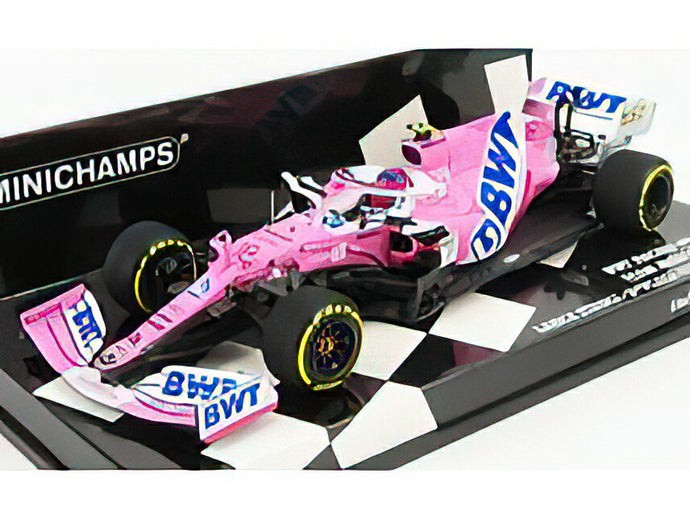 MERCEDES BWT - F1 RP20 TEAM SPORTPESA RACING POINT N 18 3rd ITALY GP 2020 L.STROLL - PINK MATT BLUE /Minichamps 1/43 ミニカー