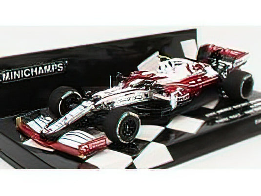 【予約】ALFA ROMEO  F1  C41 TEAM ORLEN RACING N 99 LAST RACE ABU DHABI GP 2021 ANTONIO GIOVINAZZI - WHITE RED MET /Minichamps 1/43 ミニカー