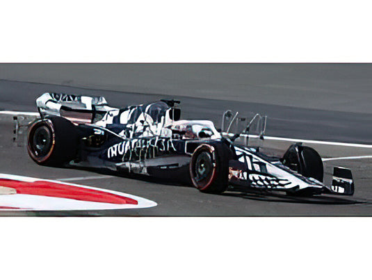 【予約】ALPHA TAURI - F1 AT03 HONDA TEAM ALPHA TAURI N 10 TEST WITH AERO RACKS BAHRAIN GP 2022 PIERRE GASLY - WHITE BLUE /Minichamps 1/43 ミニカー
