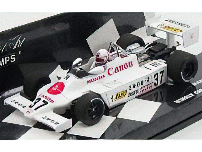 MARCH - F2 HONDA 812 N 37 WINNER GREAT 20 RACERS SUZUKA GP 1981 S.NAKAJIMA - WHITE /Minichamps 1/43 ミニカー