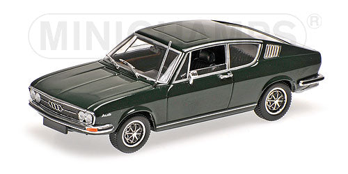 AUDI | 100 COUPE S 1969 | DARK GREEN /Minichampsミニチャンプス 1/43 ミニカー