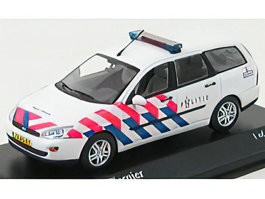 FORD ENGLAND - FOCUS TURNIER POLITIE - POLICE 2002 - WHITE /Minichamps 1/43 ミニカー