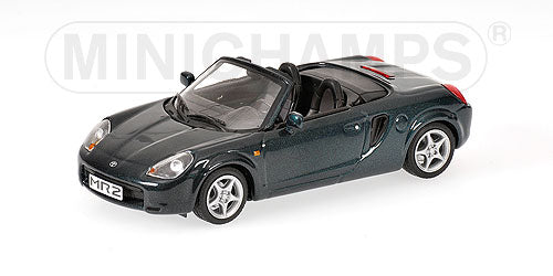 TOYOTA MR 2 CABRIOLET 2000 GREEN/ MINICHAMPS 1/43 ミニカー