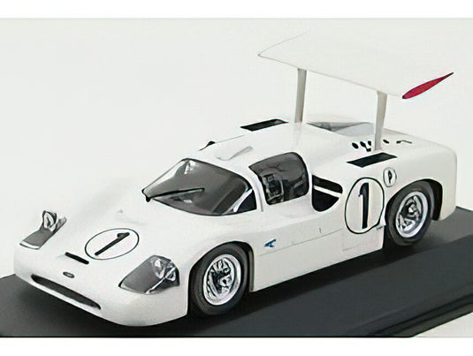 CHAPARRAL - 2F N 1 WINNER BRANDS HATCH 1967 HILL SPENCE - WHITE /Minichamps 1/43 ミニカー
