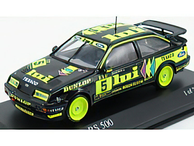 FORD ENGLAND - FORD SIERRA COSWORTH RS500 N 5 DTM 1988 M.REUTER - BLACK YELLOW FLUO /Minichamps 1/43 ミニカー
