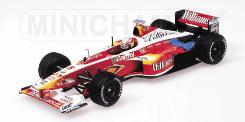 WILLIAMS | F1 FW21 SUPERTEC N 5 SEASON 1999 ALEX ZANARDI | RED WHITE BLUE /Minichampsミニチャンプス 1/43 ミニカー