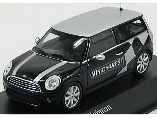 MINI - COOPER S CLUBMAN MINICHAMPS 2008 - DETTAGLIO MOTORE - BLACK MET /Minichamps 1/43 ミニカー