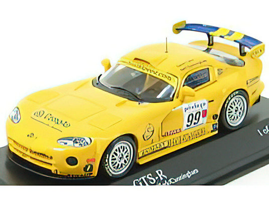 DODGE - VIPER GTS-R N 99 CLARK BRITISH GT CHAMPIONSHIP 1999 - YELLOW /Minichamps 1/43 ミニカー