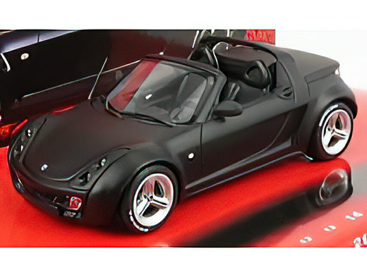 SMART - ROADSTER CABRIOLET 2003 - FULDA - MATT BLACK /Minichamps 1/43 ミニカー