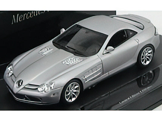 MERCEDES BENZ - SLR McLAREN 2003 - MATT SILVER /Minichamps 1/43 ミニカー