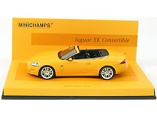 JAGUAR - XK SPIDER 2005 - YELLOW /Minichamps 1/43 ミニカー