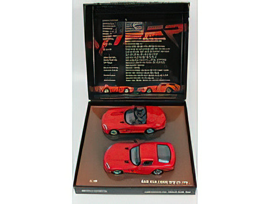 DODGE - SET X2 VIPER 1993-2003 10 YEARS ANNIVERSARY - RED /Minichamps 1/43 ミニカー