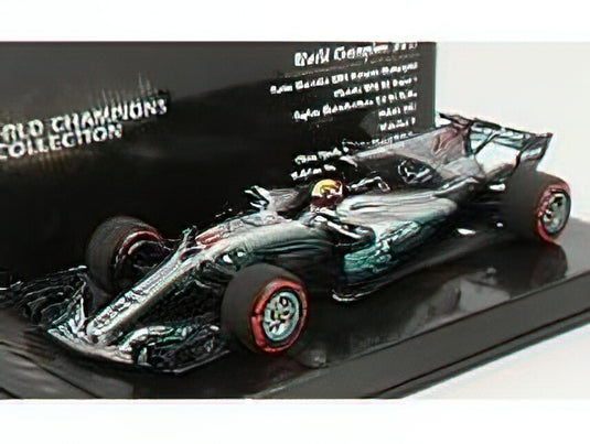 【予約】MERCEDES GP  F1  W08 EQ POWER+ TEAM MERCEDES AMG N 44 WORLD CHAMPION SEASON 2017 LEWIS HAMILTON - SILVER BLUE /Minichamps 1/43 ミニカー