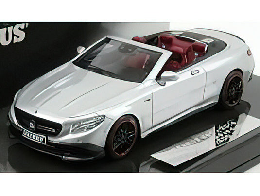 MERCEDES BENZ - S-CLASS S63 AMG CABRIOLET OPEN 2016 - SILVER /Minichamps 1/43 ミニカー