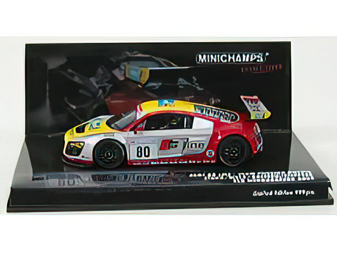 AUDI - R8 LMS N 80 VLN N - SILVER RED YELLOW /Minichamps 1/43 ミニカー