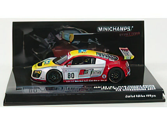 AUDI - R8 LMS N 80 VLN N - SILVER RED YELLOW /Minichamps 1/43 ミニカー