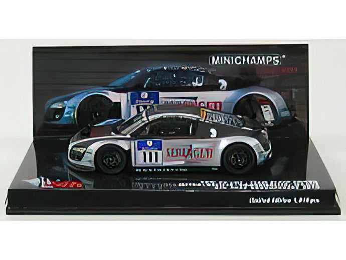 AUDI - R8 LMS N 111 24h ADAC NURBURGRING 2010 MEHTA - BRESLIN - AMMERMULLER - WILSON - BLACK SILVER /Minichamps 1/43 ミニカー