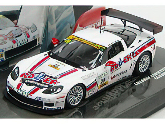 CHEVROLET - CORVETTE Z06R GT3 CALLAWAY COMPETITION N 28 ADAC GT MASTERS 2011 ALESSI - KEILWITZ - WHITE /Minichamps 1/43 ミニカー