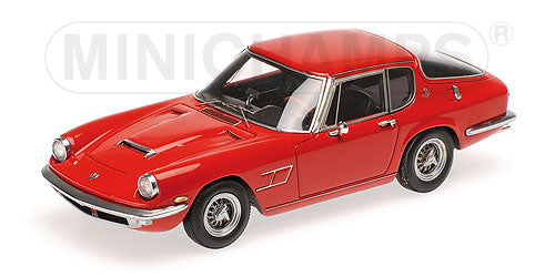 MASERATI | MISTRAL COUPE 1963 | RED /Minichampsミニチャンプス 1/43 ミニカー
