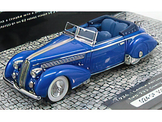 LANCIA - ASTURA TIPO 233 CORTO CABRIOLET 1936 - BLUE /Minichamps 1/43 ミニカー