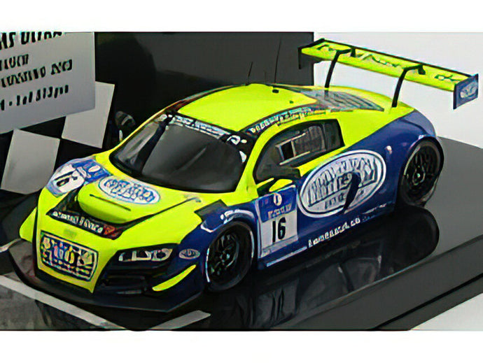 AUDI - R8 LMS ULTRA N 16 24h ADAC NURBURGRING 2013 BUSCH - BUSCH - YELLOW BLUE /Minichamps 1/43 ミニカー